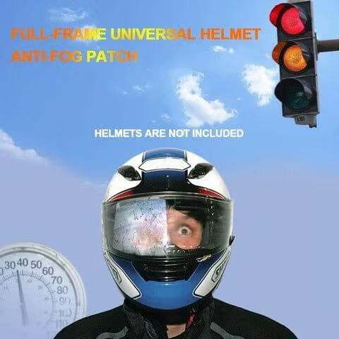 Anti-fog helmet film