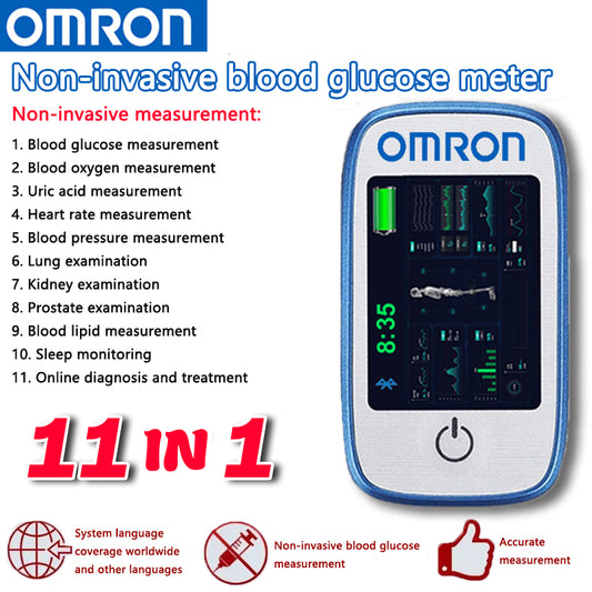 🔥LAST DAY Promotion 45% OFF🔥OMRON 11-in-1 Non-invasive Smart Blood Glucose Meter