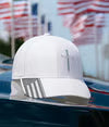 🔥Last Day Promotion 49% OFF✝️Adjustable Jesus 3 Nail Cross Hat🎁With Free 4" Decal