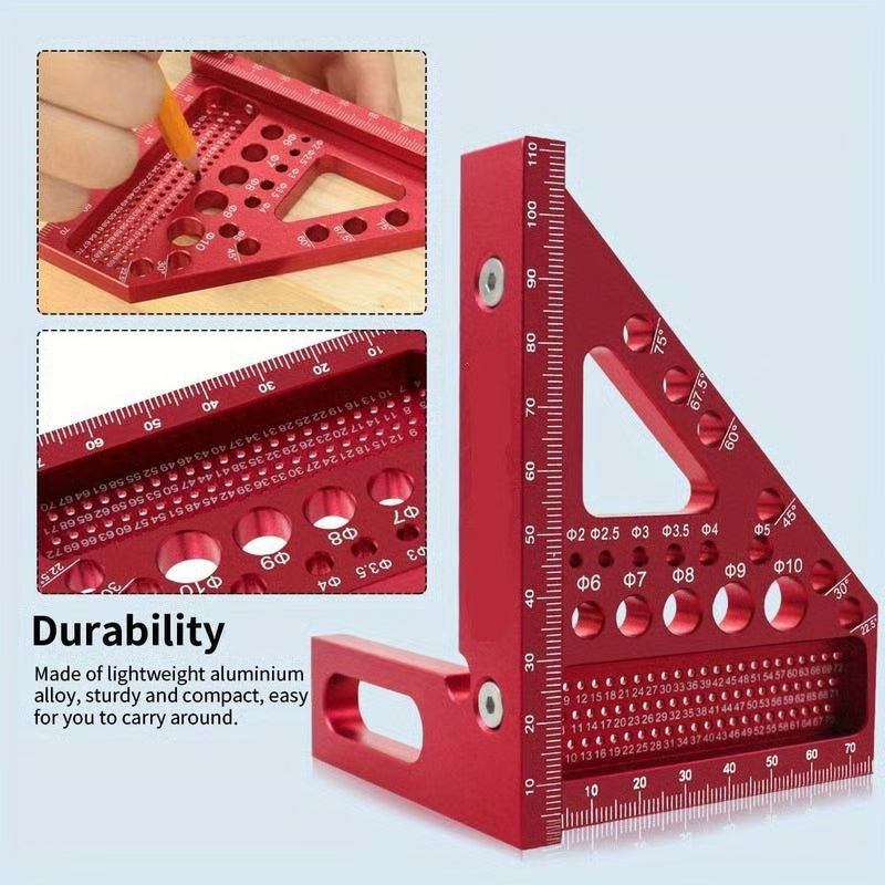 📐Make work easier🔥3D Multi-angle Carpenter Square Scriber