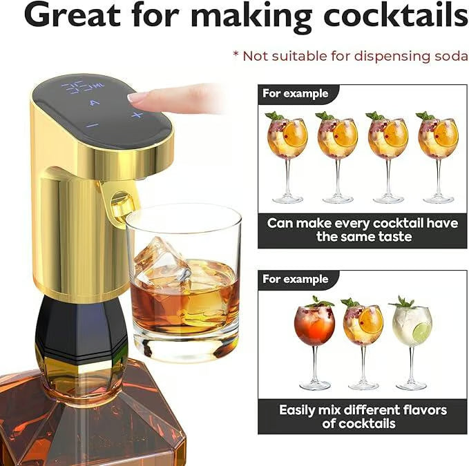2025 New Digital beverage dispenser with quantity mode