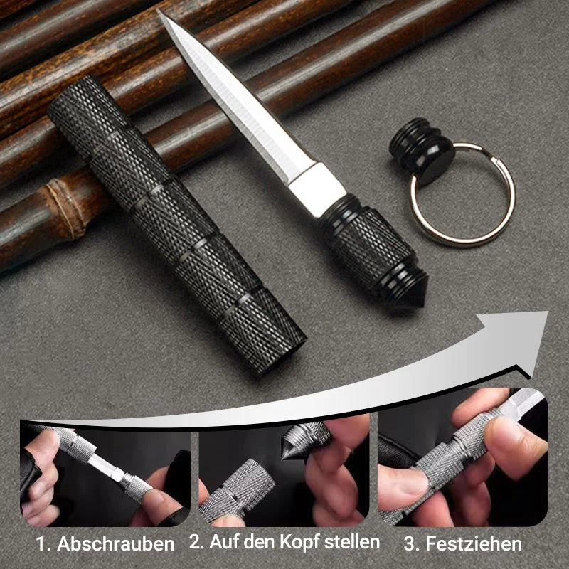 💥Professionelles Niveau🔥Multifunktionales tragbares Taschenmesser